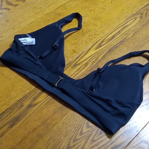 Andie Bikini LARGE Swim BLACK TAHITI NEW Beach Resort Beach Party Vacation Pool - Picture 4 of 5